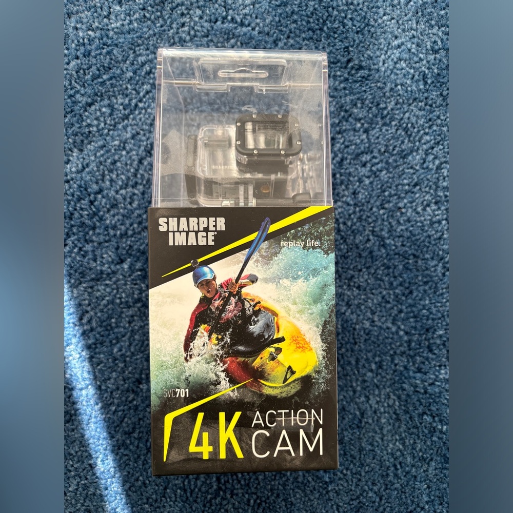 Sharper Image SVC701 Waterproof 4K Full HD Action Cam
